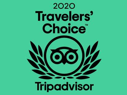 Auszeichnung mit Travellers' Choice Award 